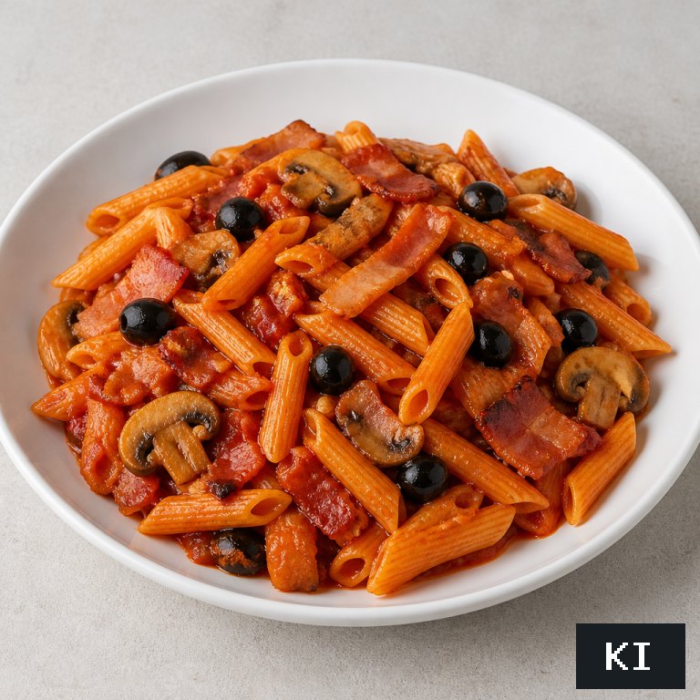 Penne Arrabbiata (leicht scharf)