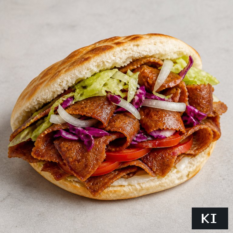 Vegetarisches Kebap