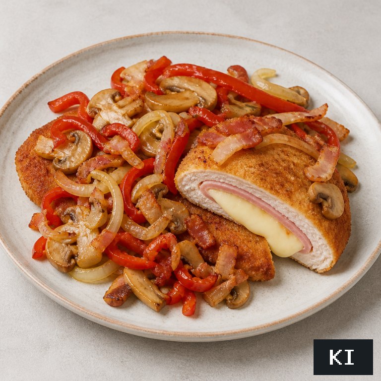 Bauern Cordon Bleu von der Pute