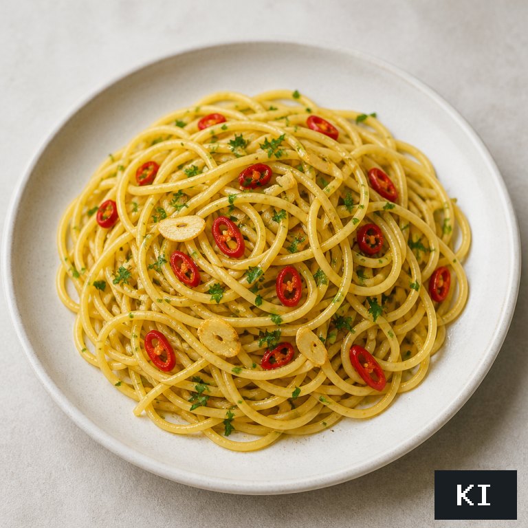 Spaghetti Aglio e Olio (scharf)