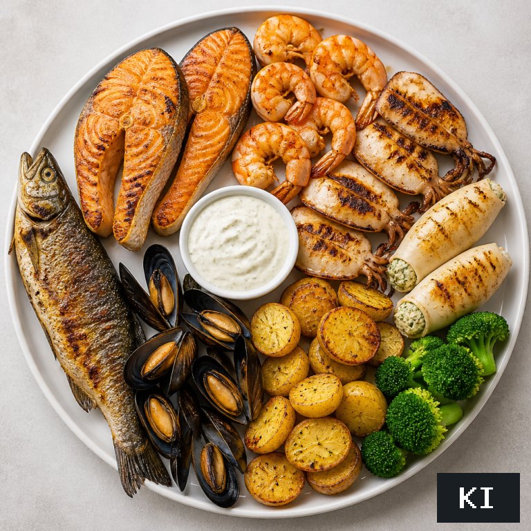 Fischplatte (für 2 Personen)