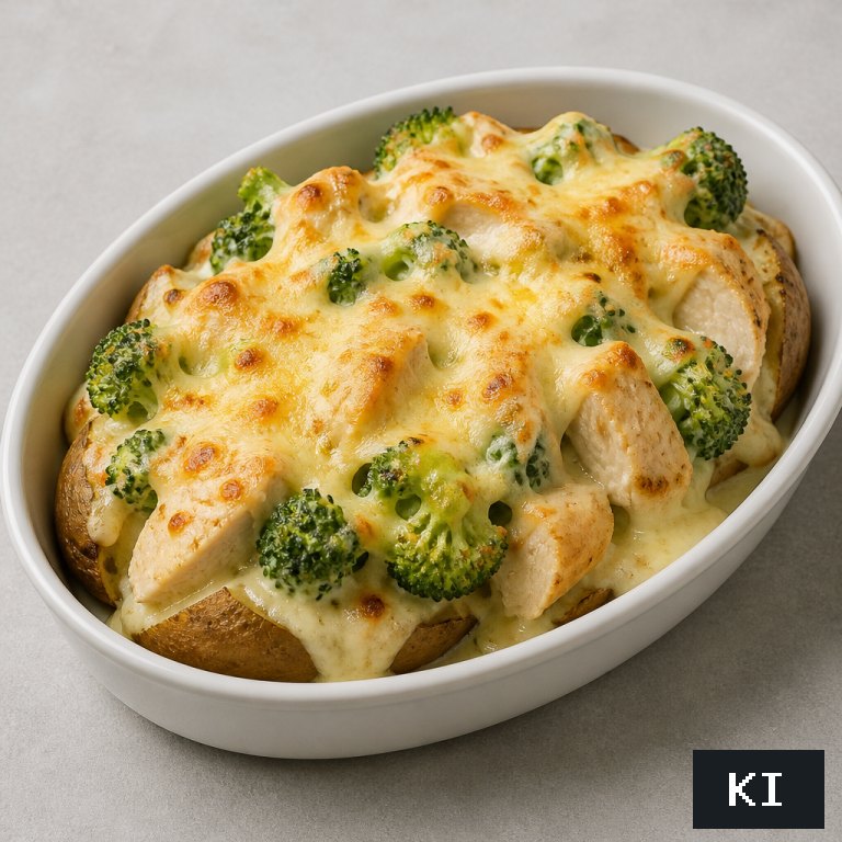 Patata con Broccoli Gratin