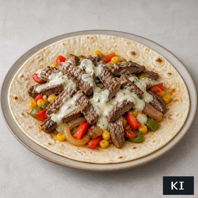 Tortilla con Carne de Vocuno